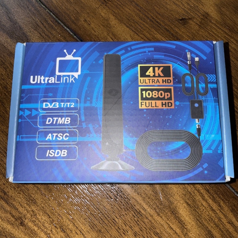 Ultra Link HDTV Antenna 4k Ultra HD 1080p Full HD‎ Suction Antenna